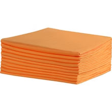 Filta Vissy commercial microfibre cloth, orange, 40cm x 40cm