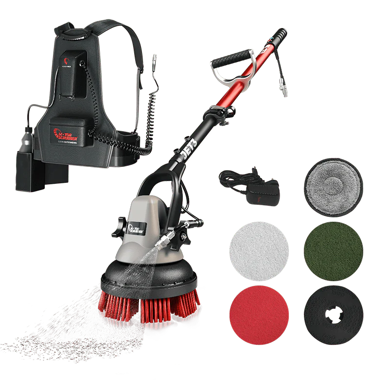 MotorScrubber JET3 Kit and Accessories