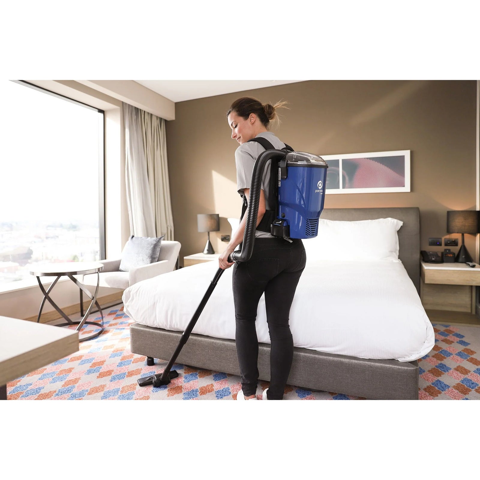 PACVAC Velo Battery Backpack Vacuum Cleaner