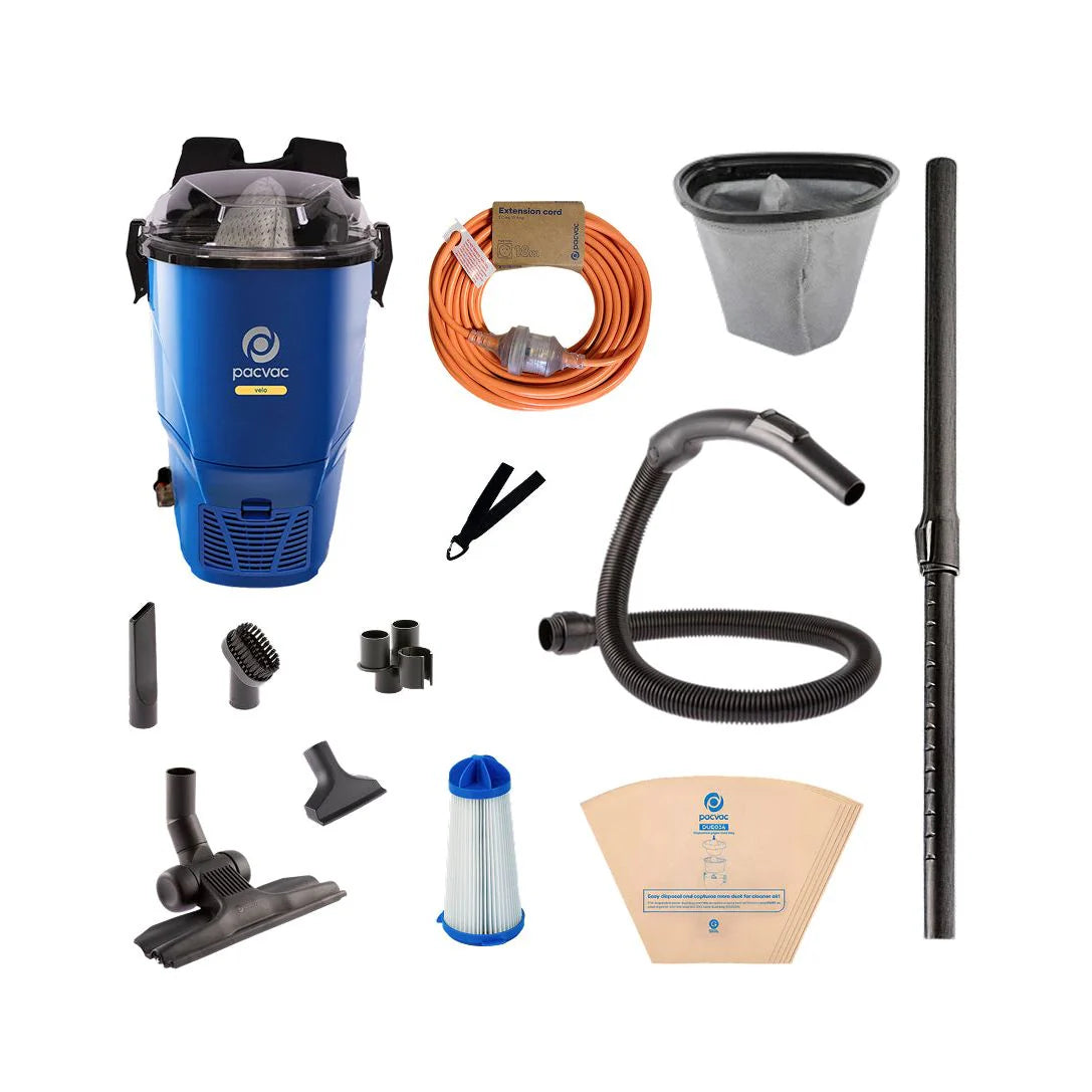 PACVAC Velo Backpack Vacuum Cleaner