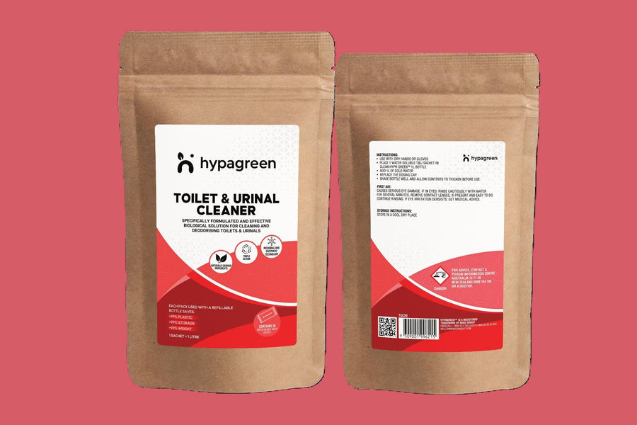 HypaGreen™ - Toilet & Urinal Cleaner and Bottles