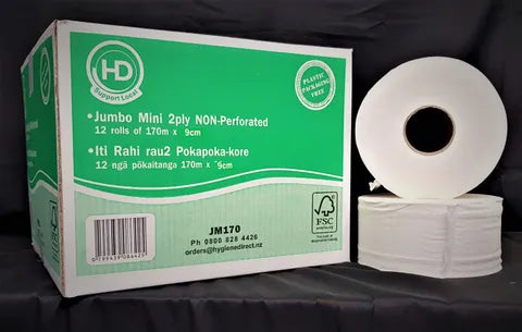 HD Jumbo and Mini-Jumbo Paper Rolls