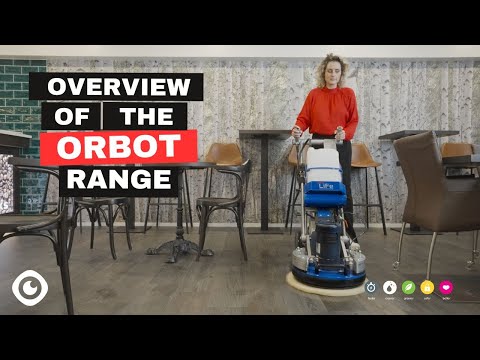 Orbot Sprayborg 43cm Electric Orbital Scrubber