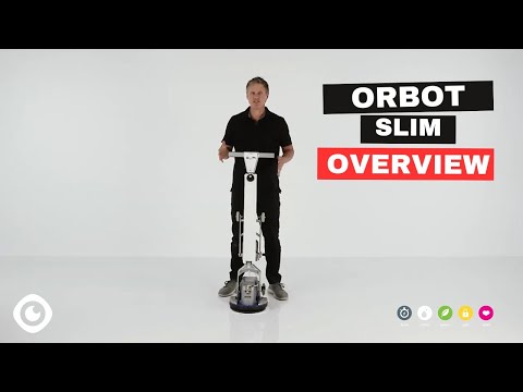 Orbot Slim 30cm Battery Orbital Scrubber
